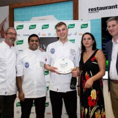 George Harding awarded third place in the prestigious 2019 final of the Craft Guild of Chefs Young National Chef of the Year competition