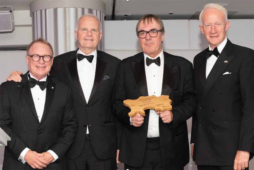 patrick-burke-winner of the Island Ambassador category at the Jersey Hospitality Awards held on Friday 18th October 2019
