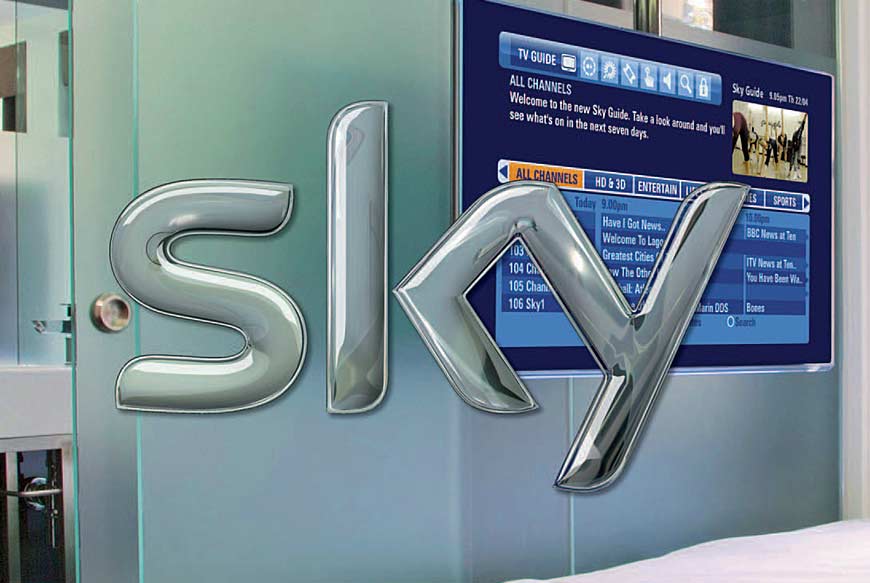 Sky In Room TV system