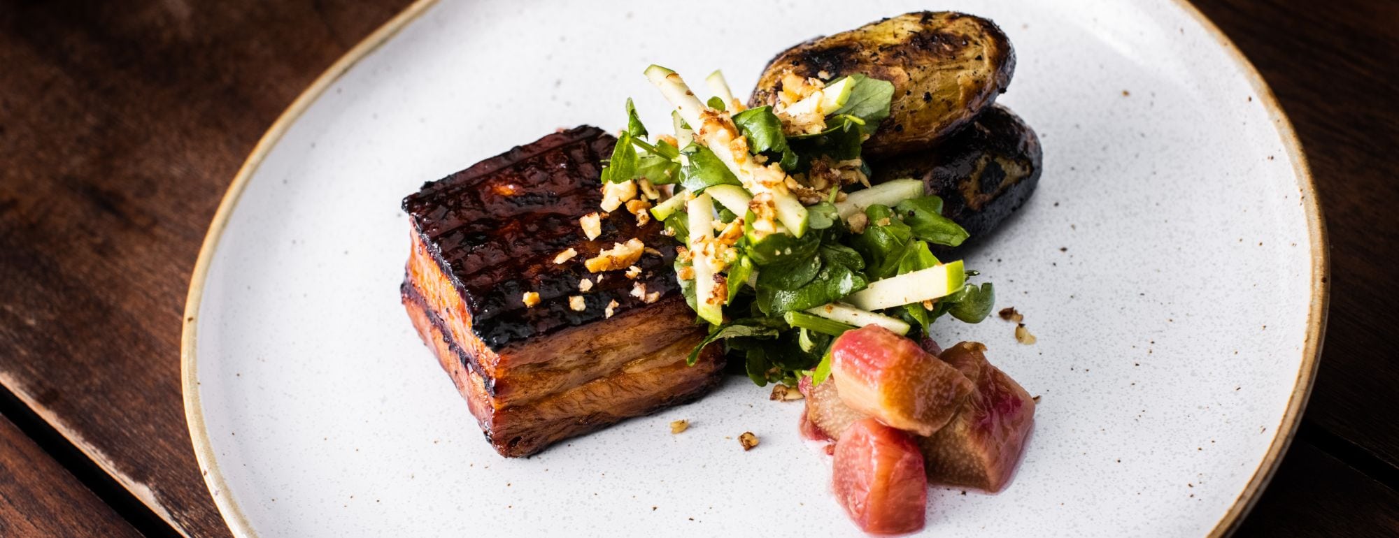 The Atlantic Hotel Jersey Treacle Glazed Pork Belly