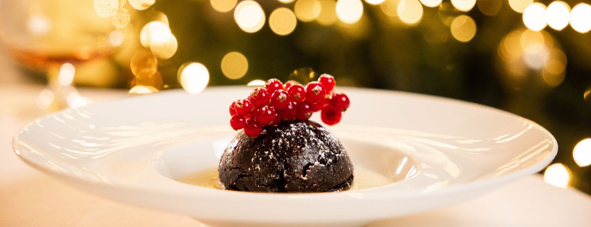 The Atlantic Hotel Jersey Christmas Pudding