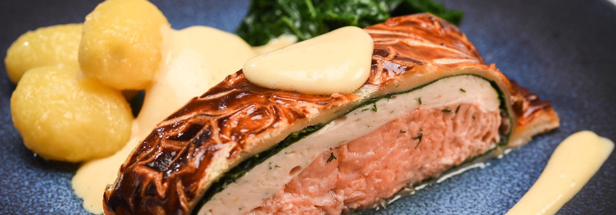 Salmon En Croute