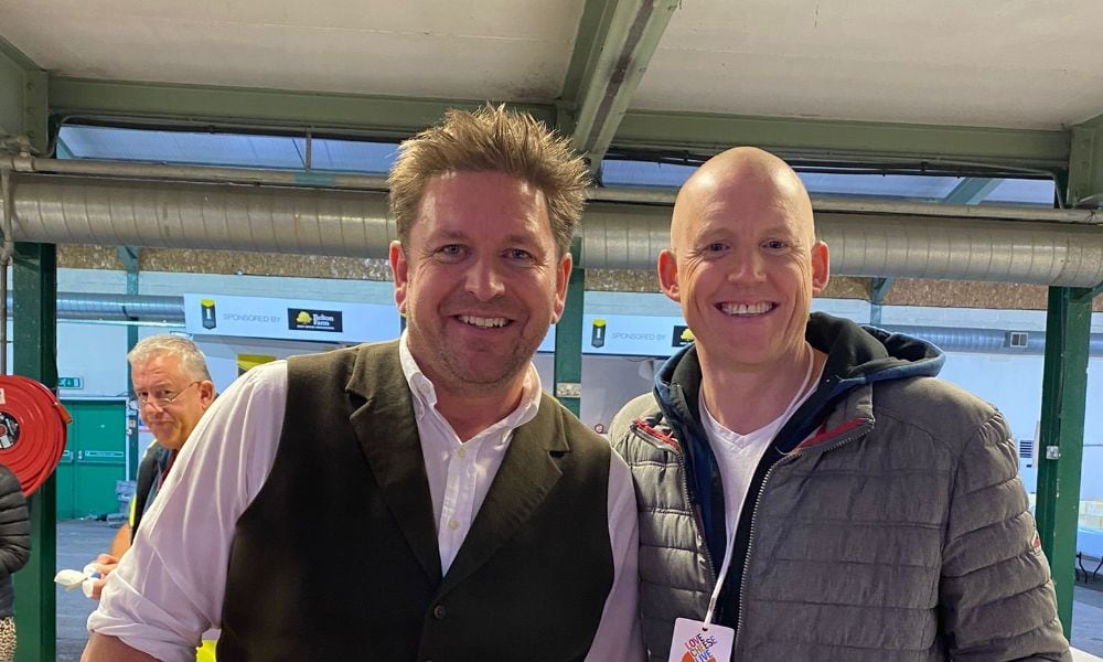 James Martin and Will Holland